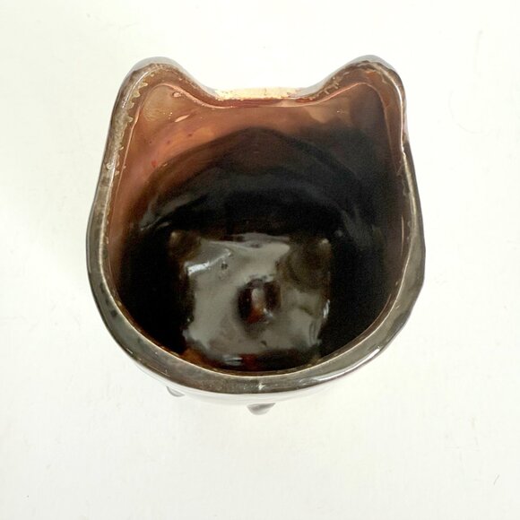 Ceramic Boston Terrier/Frenchie Pottery Planter Pot - Picture 9 of 13